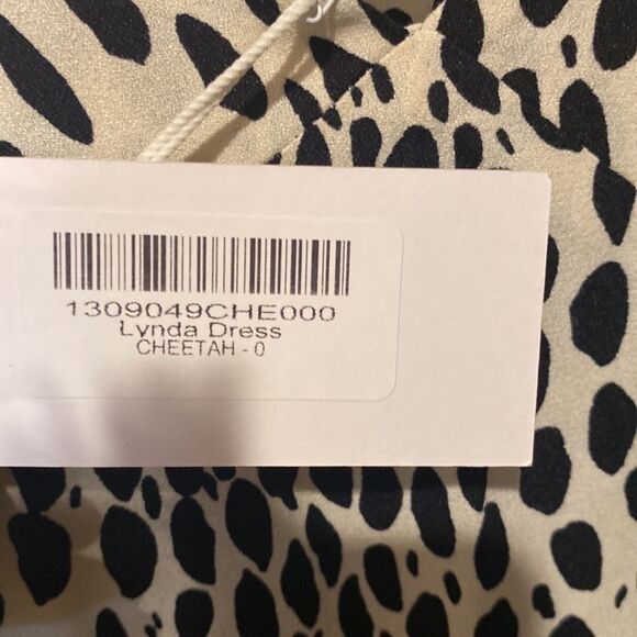 Reformation Lynda Dress - Cheetah print Size 0 - Picture 4 of 5